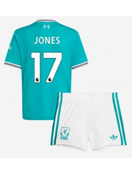 Liverpool Curtis Jones #17 Replika Tredje Kläder Barn 2025-26 Kortärmad (+ byxor)